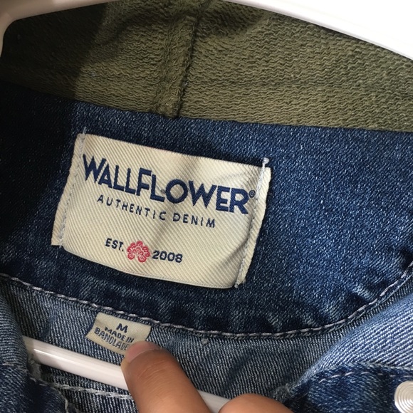 Wallflower Authentic Denim Hooded Jacket - Picture 3 of 5